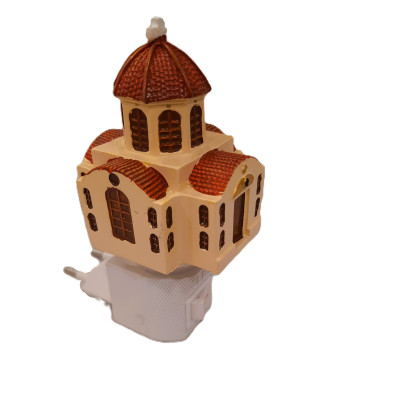 Ηλεκτρικό Κεραμικό Εκκλησάκι Κόκκινο