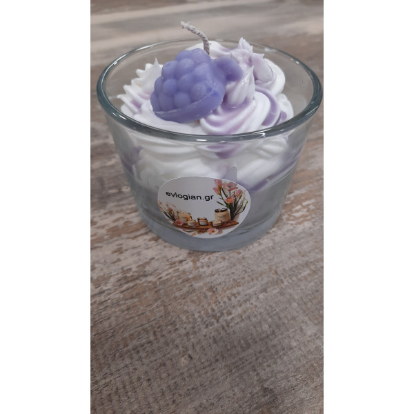 Blackberry -  Scented soy candle