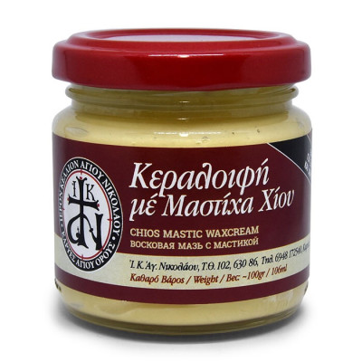 Beeswax Cream with Chios Mastic – Skin Regeneration & Anti-aging – Agios Nikolaos Holy Cell – Mount Athos